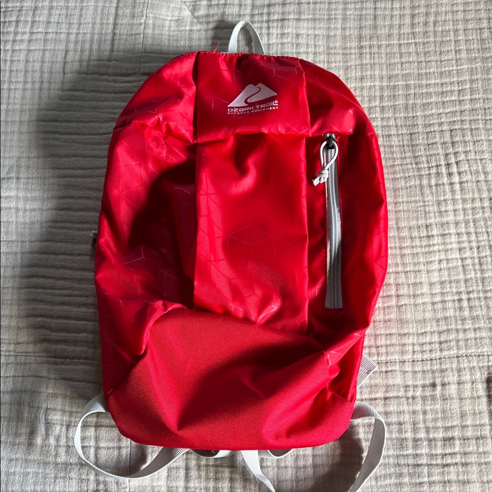 Ozark Trail Red Outdoor Backpack